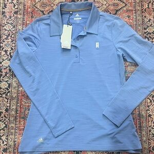 Adidas Light Blue Polo Shirt